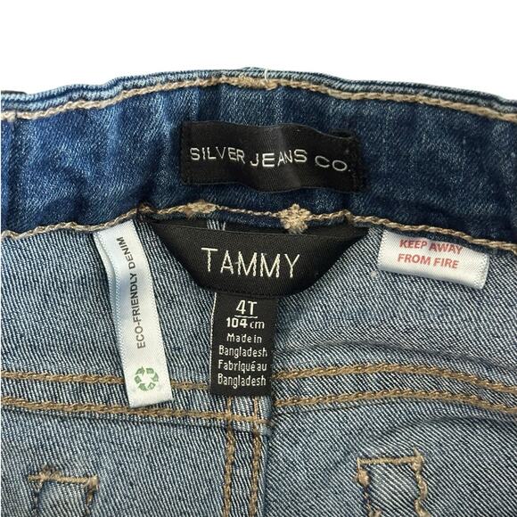 SILVER Jeans Girls Tammy Bootcut Size 4T - Picture 3 of 6